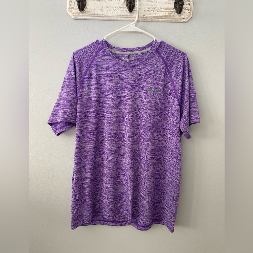 Under Armour Women’s Heathered Purple Tee
